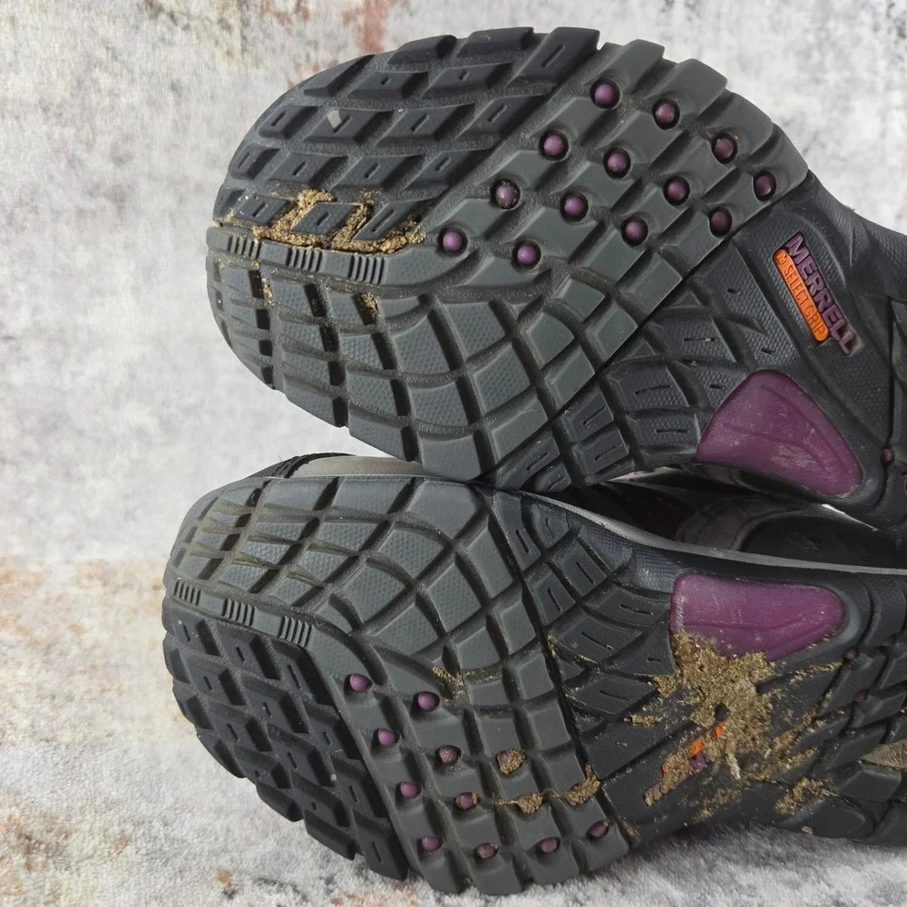 Merrell Azura Waterproof Hiking Shoes Womens 6.5 J24362W Low Trail Castle Rock